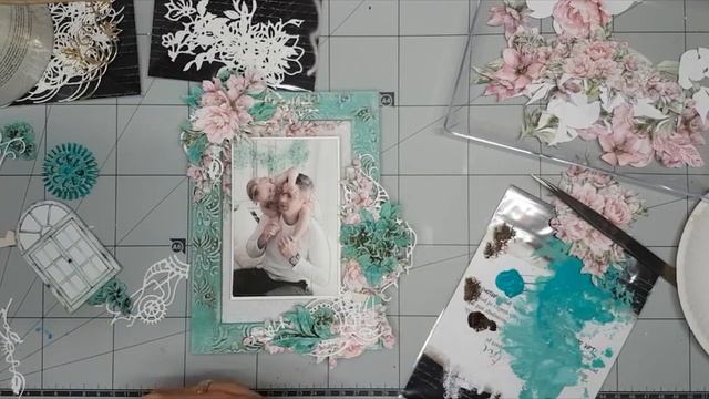 Photo frame tutorial (фоторамка) / Мастер-класс / Скрапбукинг / #dies_fantasy смотреть онлайн