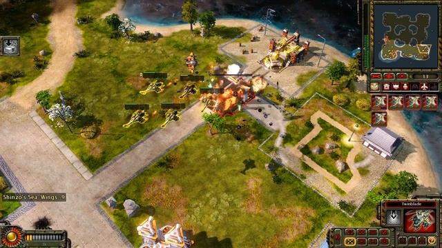 C&C Red Alert 3 Uprising - Challenge - Two Sides To Everything - Under Par Time [1080p] смотреть онлайн