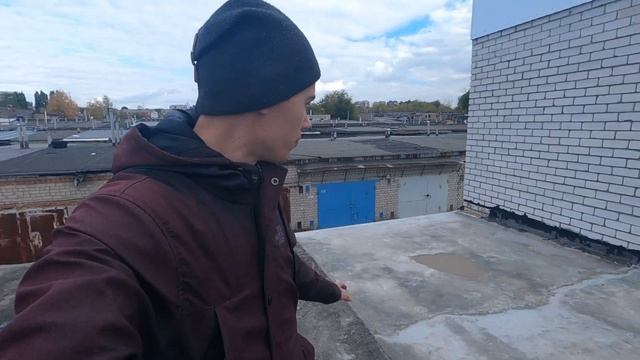 Ремонт гаража. Сделал ремонт Кровли бюджетно Сам. смотреть онлайн