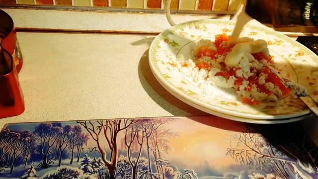 Немного солнца в хмурое утро. Завтрак. Очень быстрый, очень вкусный и очень оптимистичный.