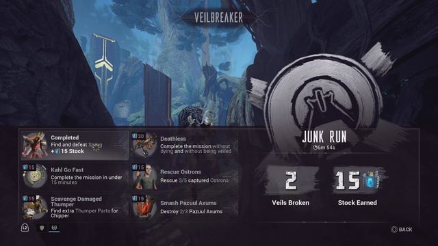 Warframe - Kahl - 15 minute Junk Run Easy. смотреть онлайн