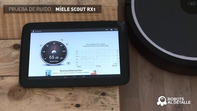 Miele Scout RX1 тест на уровень шума смотреть онлайн