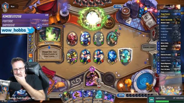 [Hearthstone] BEST OF HOBBS TWITCH HIGHLIGHTS ~ Knights of the Frozen Throne Expansion смотреть онлайн