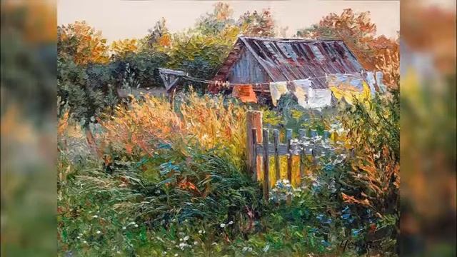 Вот моя деревня, вот мой дом родной В мире искусства Картины Татьяны Черных смотреть онлайн