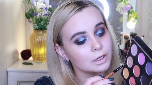 Очень красивый и простой макияж на выпускной | Stila into the blue смотреть онлайн