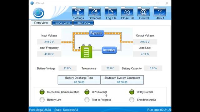 Источник бесперебойного питания DEXP LCD EURO 650VA смотреть онлайн