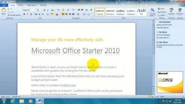 Tech Support: How to activate Microsoft Office Starter 2010