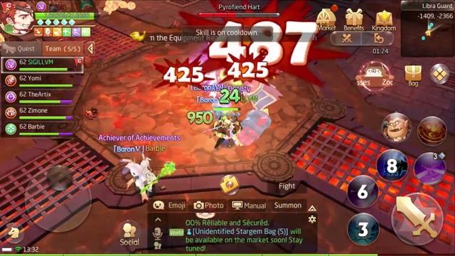 LAPLACE M(SEA) - HOW TO BEAT ZODIAC BOSSES ??!! STAGE 9 - LIBRA GUARD!! PART II смотреть онлайн