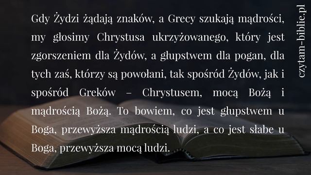 🗓️03.03.2024 - 2 CZYT. NA DZIŚ - (1 Kor 1, 22-25) Czytanie z I Listu Św. Pawła Apostoła do Koryntia смотреть онлайн