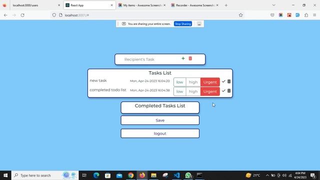 React Todo List With Json Server as data support смотреть онлайн