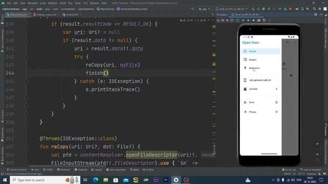 How To Restore Sqlite database | android studio смотреть онлайн