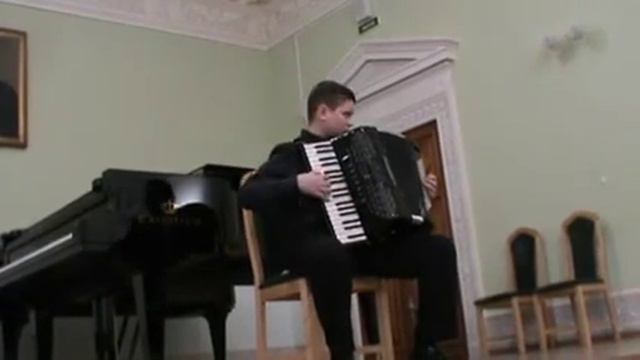 Г. Шендерёв "Луговые узоры", исполняет Павел Бекарев, 13 лет смотреть онлайн