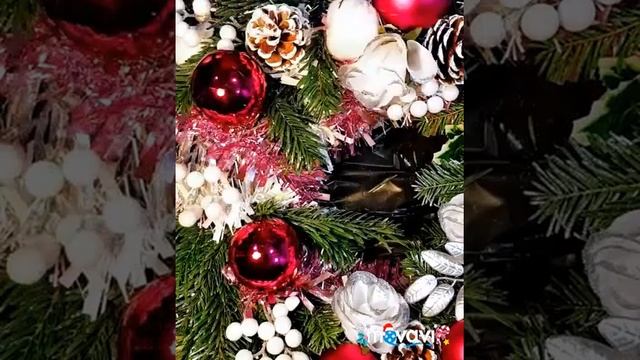 НОВОГОДНИЙ ВЕНОК СВОИМИ РУКАМИ. смотреть онлайн