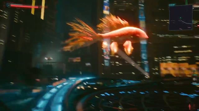 Cyberpunk 2077 City centre is so beautiful￼ смотреть онлайн