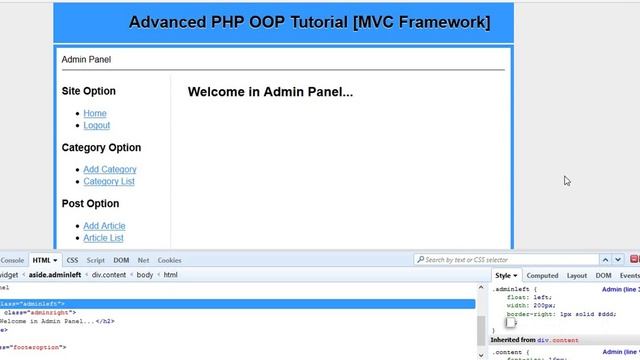 Build Own PHP MVC Framework (Bangla Tutorial) : Part-33 смотреть онлайн