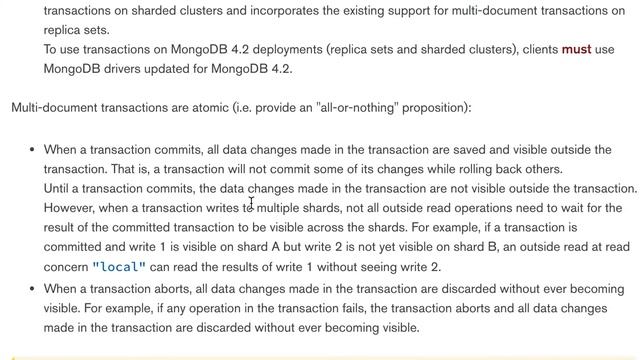 系统设计系列讲解161- MongoDB 系列 - Multi-document Transaction смотреть онлайн
