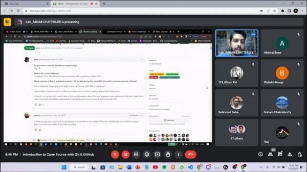 INTRODUCTION TO OPEN SOURCE WITH GIT AND GITHUB by ARNAB CHATTERJEE
