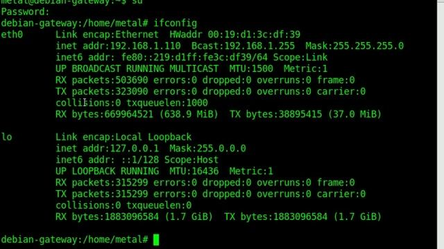 BASH lesson - ifconfig - get your local IP addres смотреть онлайн