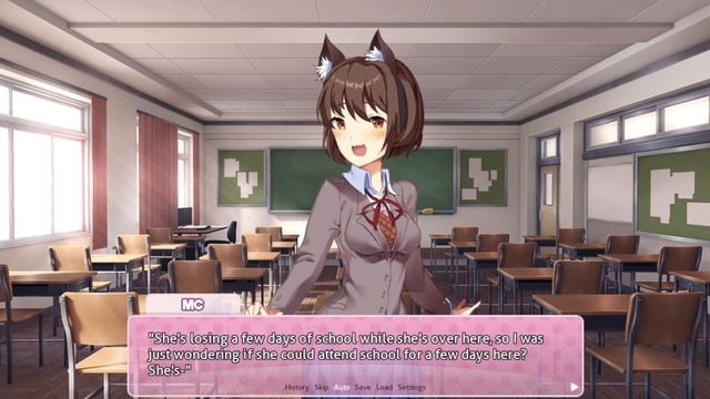 A Kitsune Girl Joins The Literature Club Part One смотреть онлайн