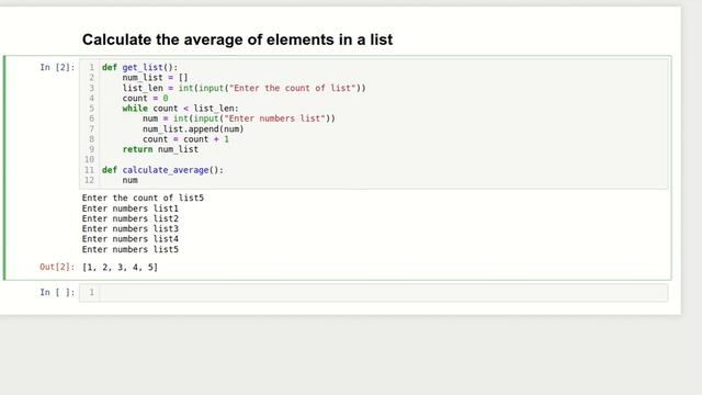 How to Calculate the Average element in list | Python | Telugu смотреть онлайн