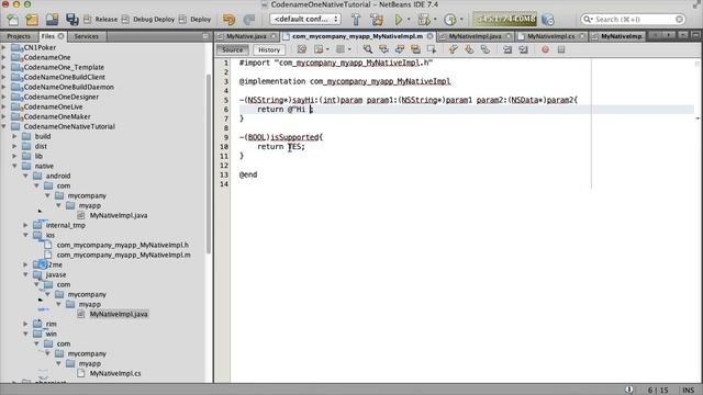 Codename One Native Interfaces смотреть онлайн