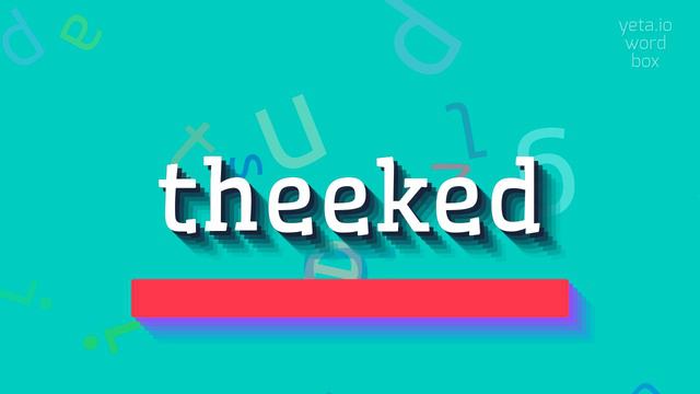 HOW TO PRONOUNCE THEEKED? #theeked смотреть онлайн