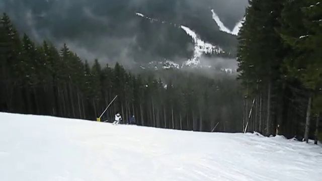 Карпаты, Буковель, трасса 16С смотреть онлайн
