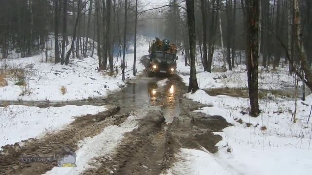 Вездеход лесовоз и просто грузовик это три в одном УРАЛ смотреть онлайн