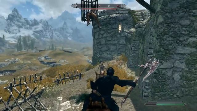 The Dark Knight - Skyrim Special Edition Builds - Best Mounted Build смотреть онлайн