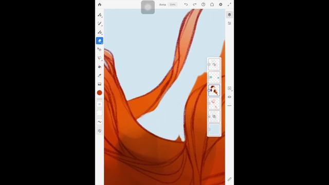 Painting Anna Portrait | Art Process in Adobe Fresco & Photoshop смотреть онлайн
