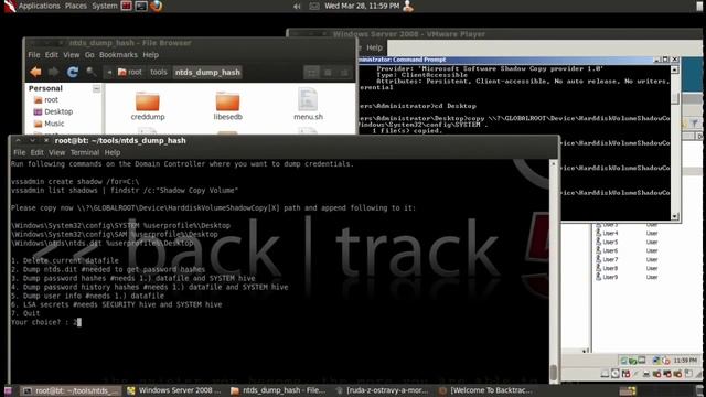 Dump AD users creds from Live Windows Domain Controller смотреть онлайн