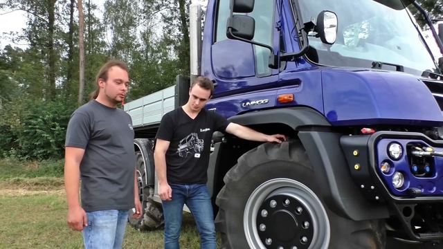 Freundin fährt einzigartigen Unimog U430 Agrar! | Metallic und Vollausstattung - wir stellen vor :- смотреть онлайн