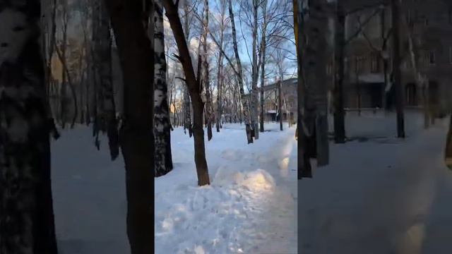 Зимушка-зима ❄️мороз и солнце день чудесный ☀️ какая красота нас окружает ❄️🙏 смотреть онлайн