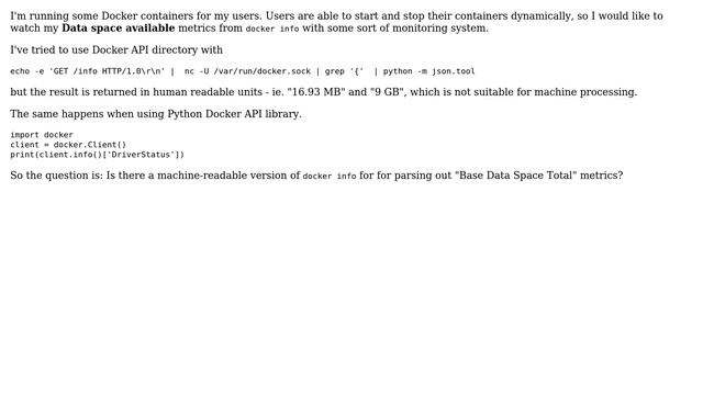 DevOps & SysAdmins: Reading Docker metrics in machine readable format смотреть онлайн