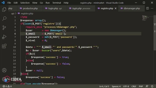 ¿Cómo implementar una API Rest con PHP y MySQL para una App Móvil? | Curso App Minimarket QR ANDROI смотреть онлайн