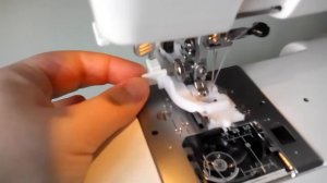 Автоматическое выметывание петель на машине JANOME 23 MY