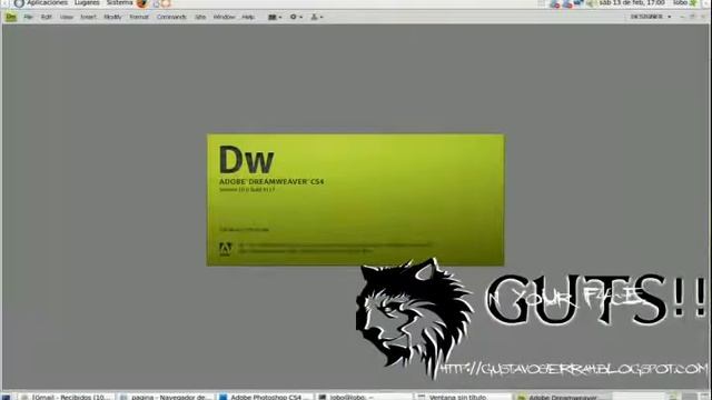 Photoshop y dreamweaver cs4 en ubuntu jaunty смотреть онлайн