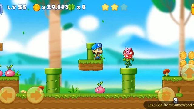 Level 55. Прохождение игры Super Bobby's World — Free Run Game на Android смотреть онлайн
