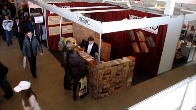 Керамическая (глиняная) черепица и тавеллы из Италии. Черепица и тавеллы S.Anselmo. Минск, выставк смотреть онлайн