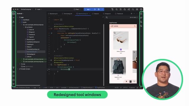 New UI for Android Studio смотреть онлайн