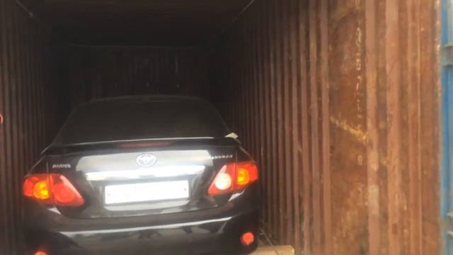 Получили машину из контейнера.Трансконтейнер. смотреть онлайн