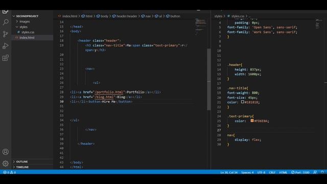 Episode 2 Portfolio Project Figma to HTML Css смотреть онлайн