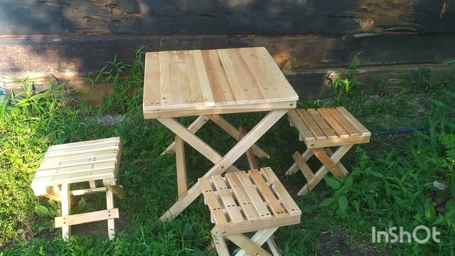 мебель для пикника , за 5 минут из отходов смотреть онлайн