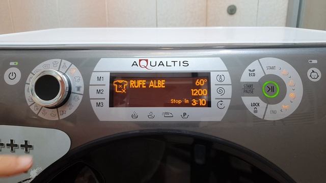 Hotpoint Ariston Aqualtis masina de spalat rufe , prezentare panou de control , programe , functii смотреть онлайн