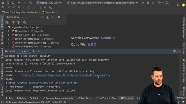 Distributed Programming Fullstack 2021 | S3P2 | Branching Frontend and Backend for Security смотреть онлайн