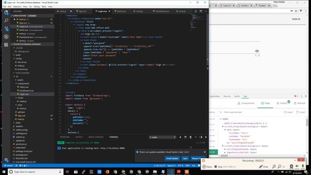 8. Firebase Authentication смотреть онлайн