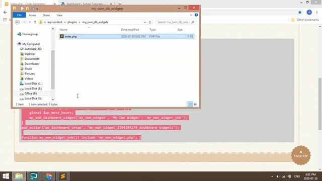 How to add WordPress Dashboard Widget - Sufyan Code Generator смотреть онлайн