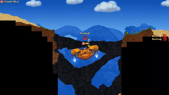 Cortex Command Обзор часть 2 смотреть онлайн