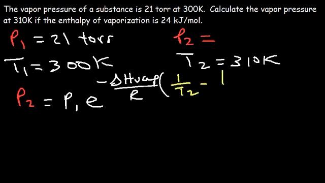 Clausius Clapeyron Equation Examples and Practice Problems смотреть онлайн