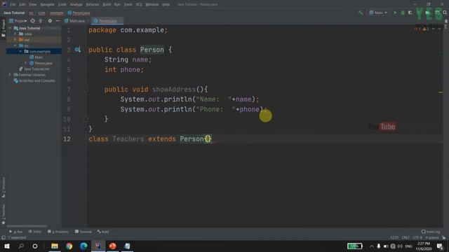 Inheritance(OOP) | Java Programming Malayalam Tutorial | Part 24 0f 30 | смотреть онлайн